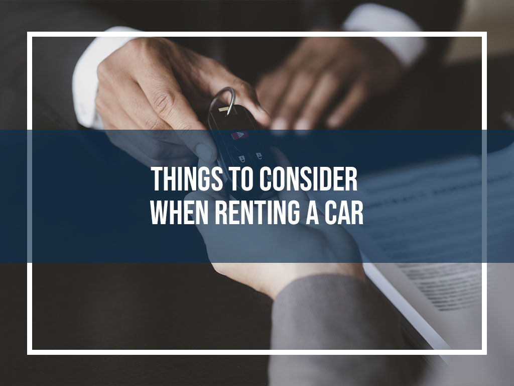 Things to Consider When Renting a Car image